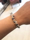 Pearl Cluster Cuff Bracelet