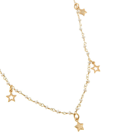 Sterling silver star be necklace