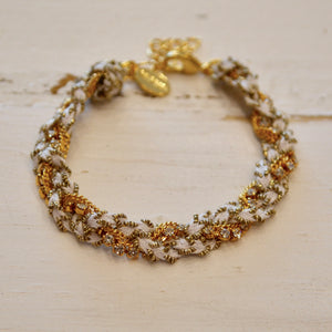 Woven Crystal Bracelet