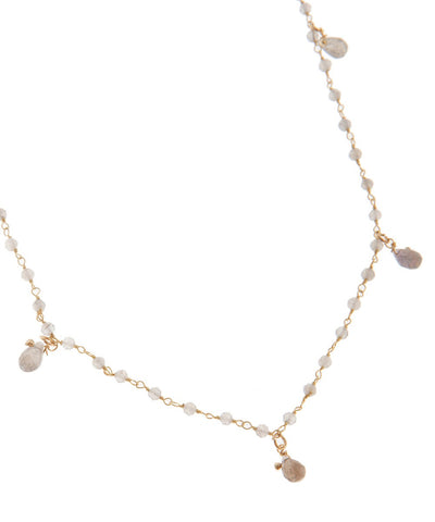 Labradorite Stone Necklace